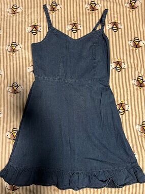 Old Navy Dark Blue Denim Sundress